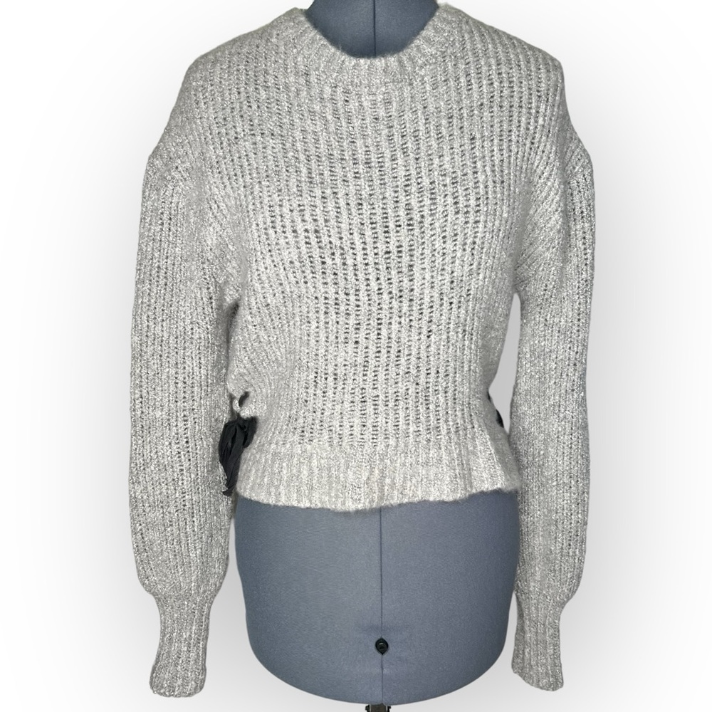 BROCK COLLECTION Silk and Cashmere Tie Sweater